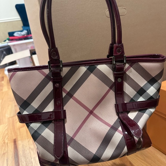 Burberry Nova Check vintage handbag - Picture 7 of 12